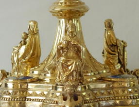 Ornate French Antique Monstrance
